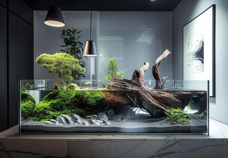 鱼缸造景设计